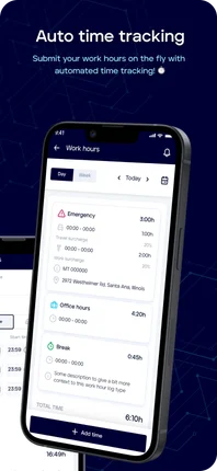 Store screen: Auto time tracking